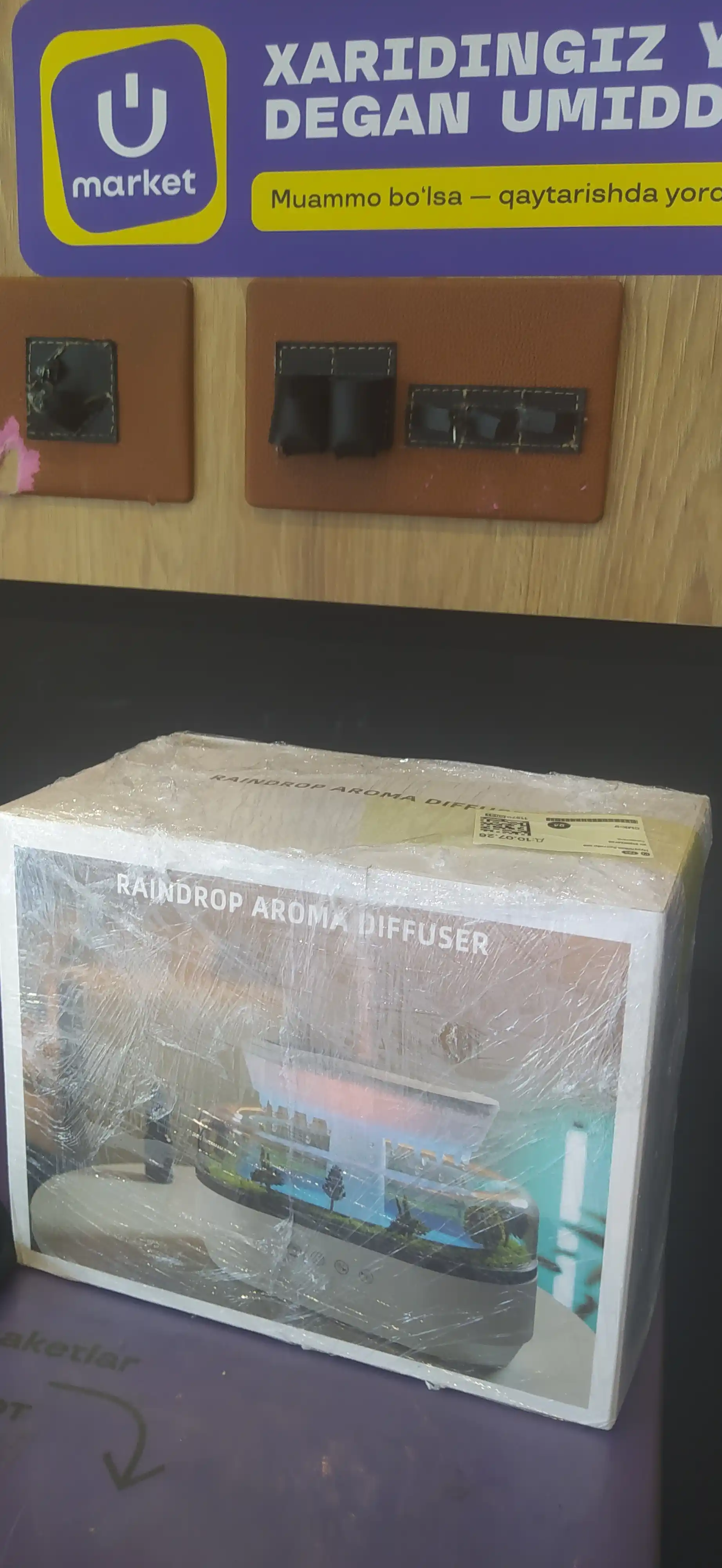 5 tasi 1 havo namlagich va aromadiffuzor – yomg‘ir shovqini, aromaterapiya, musiqa