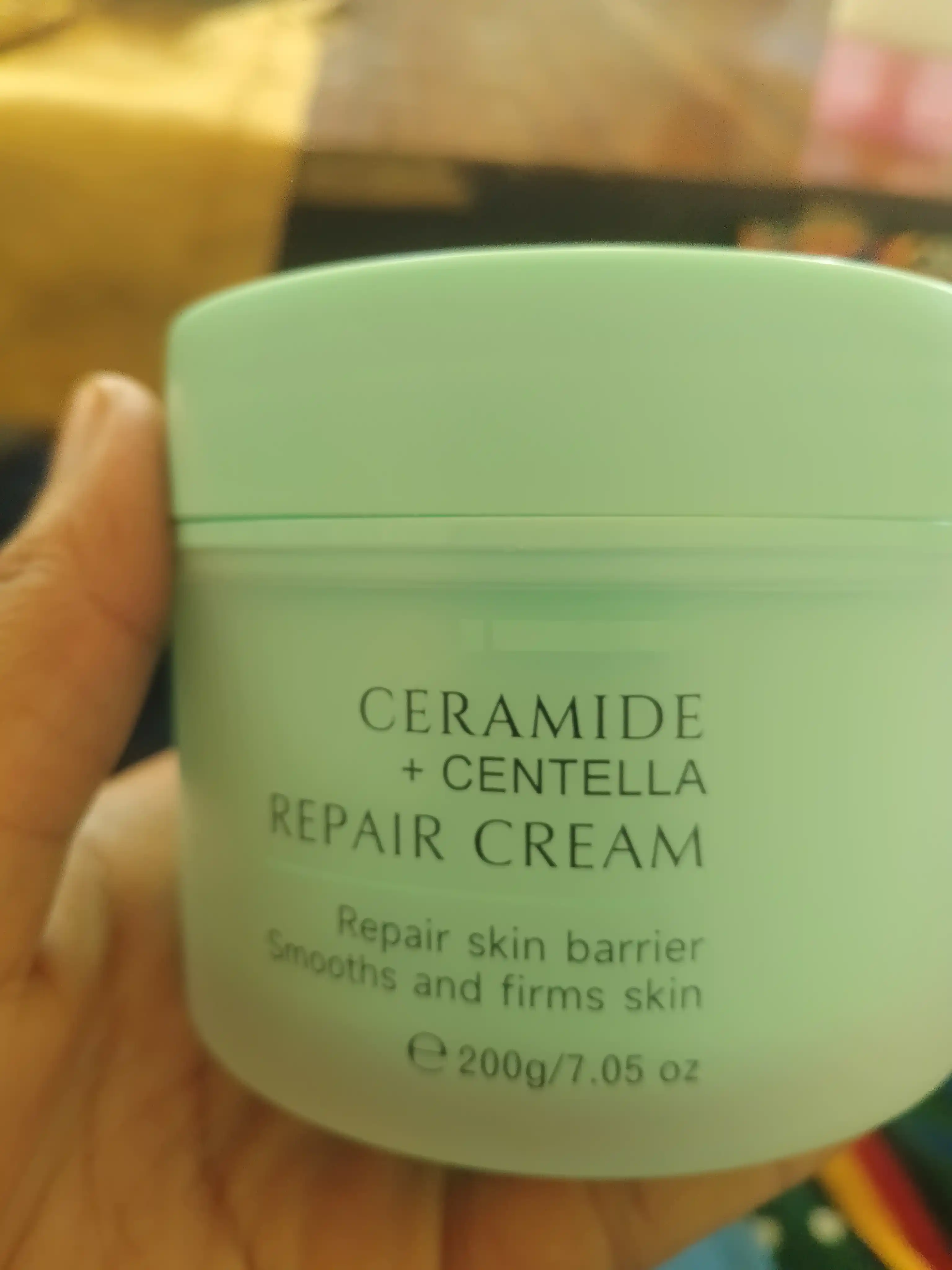 ESTELIN Seramid va sentellali yuz kremi, namlantirish va tiklovchi parvarish, 200 g