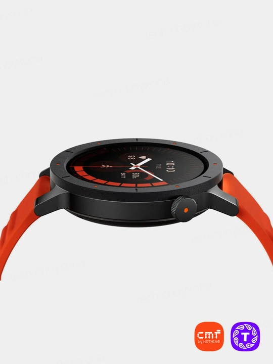 Nothing CMF Watch 3 Pro aqlli soat, Bluetooth qo‘ng‘iroq, Android/iOS mos, global versiya