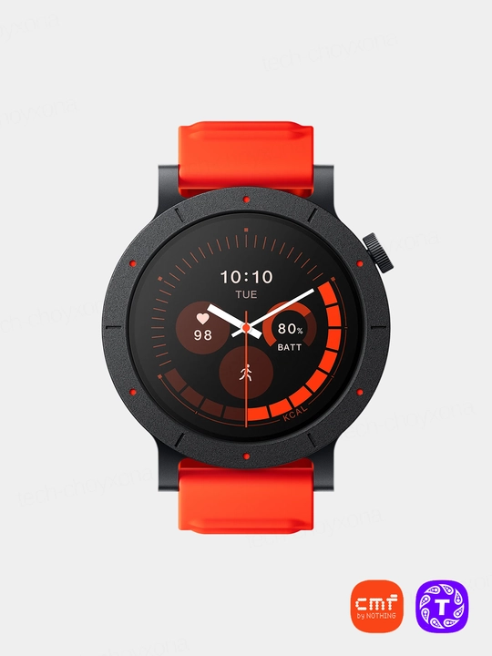 Nothing CMF Watch 3 Pro aqlli soat, Bluetooth qo‘ng‘iroq, Android/iOS mos, global versiya