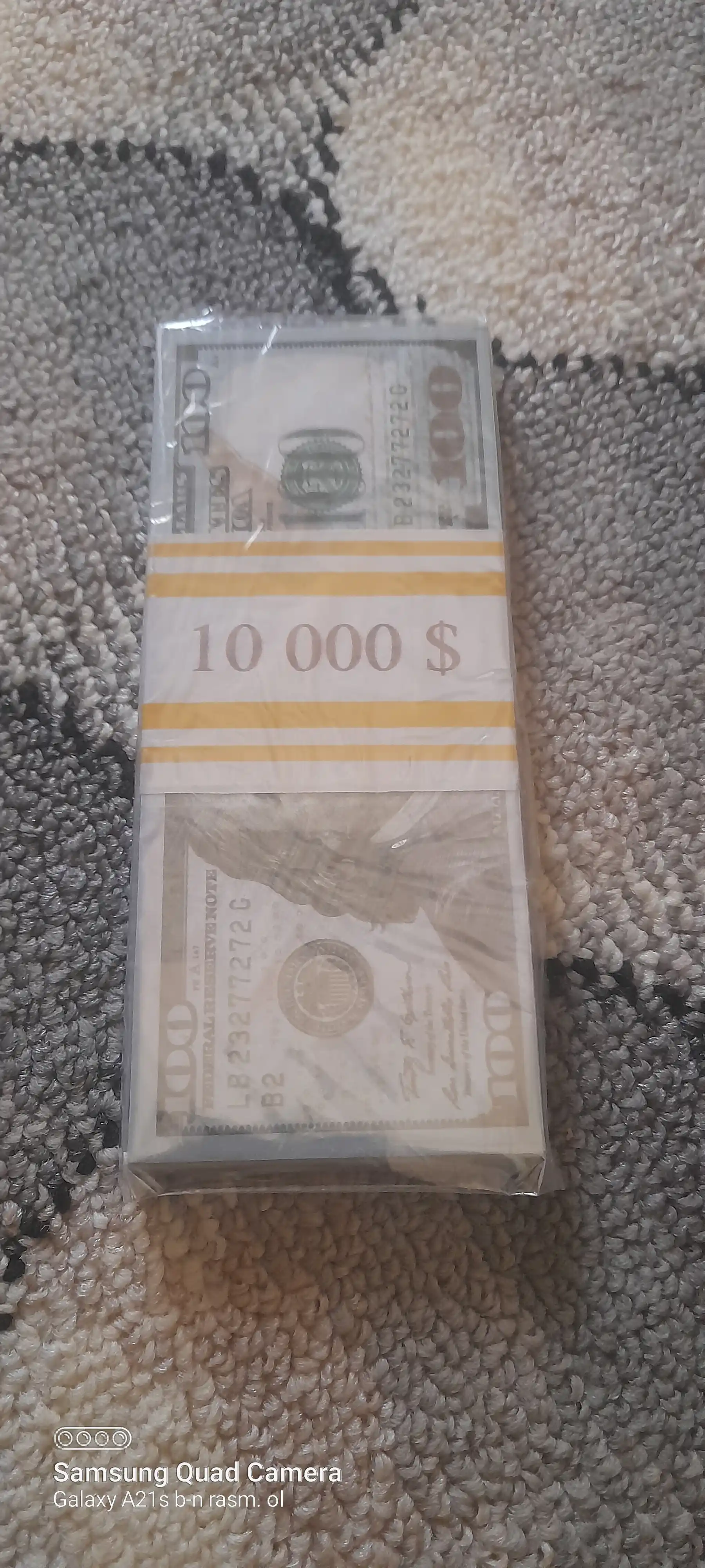 Dollar suvenir, soxta pullar, 100 USD