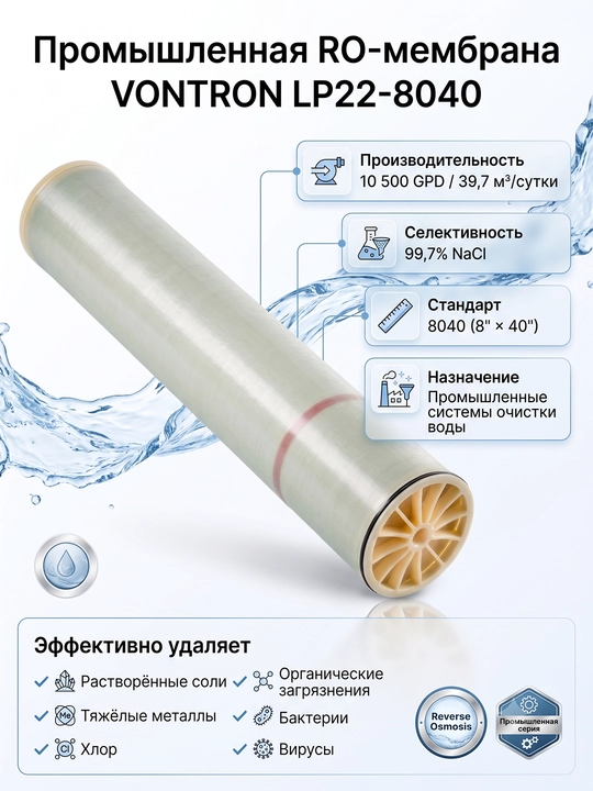 Мембрана Vontron LP22-8040G - 