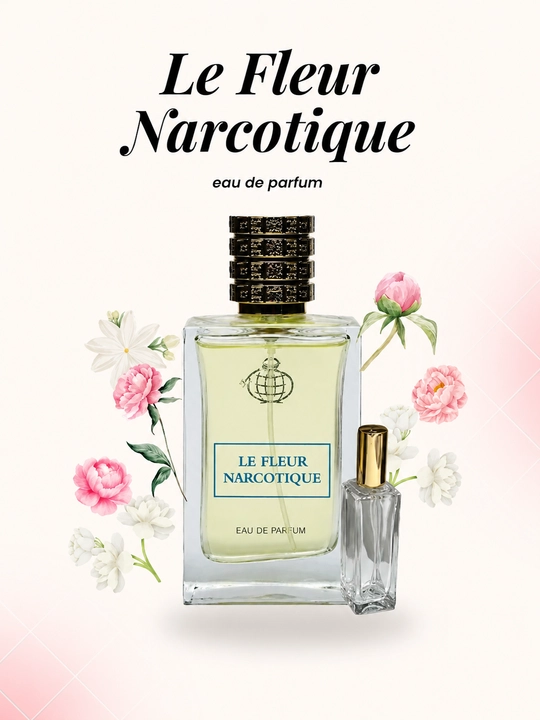 Le Fleur Narcotique унисекс духи личи персик бергамот пион жасмин мускус парфюм - 