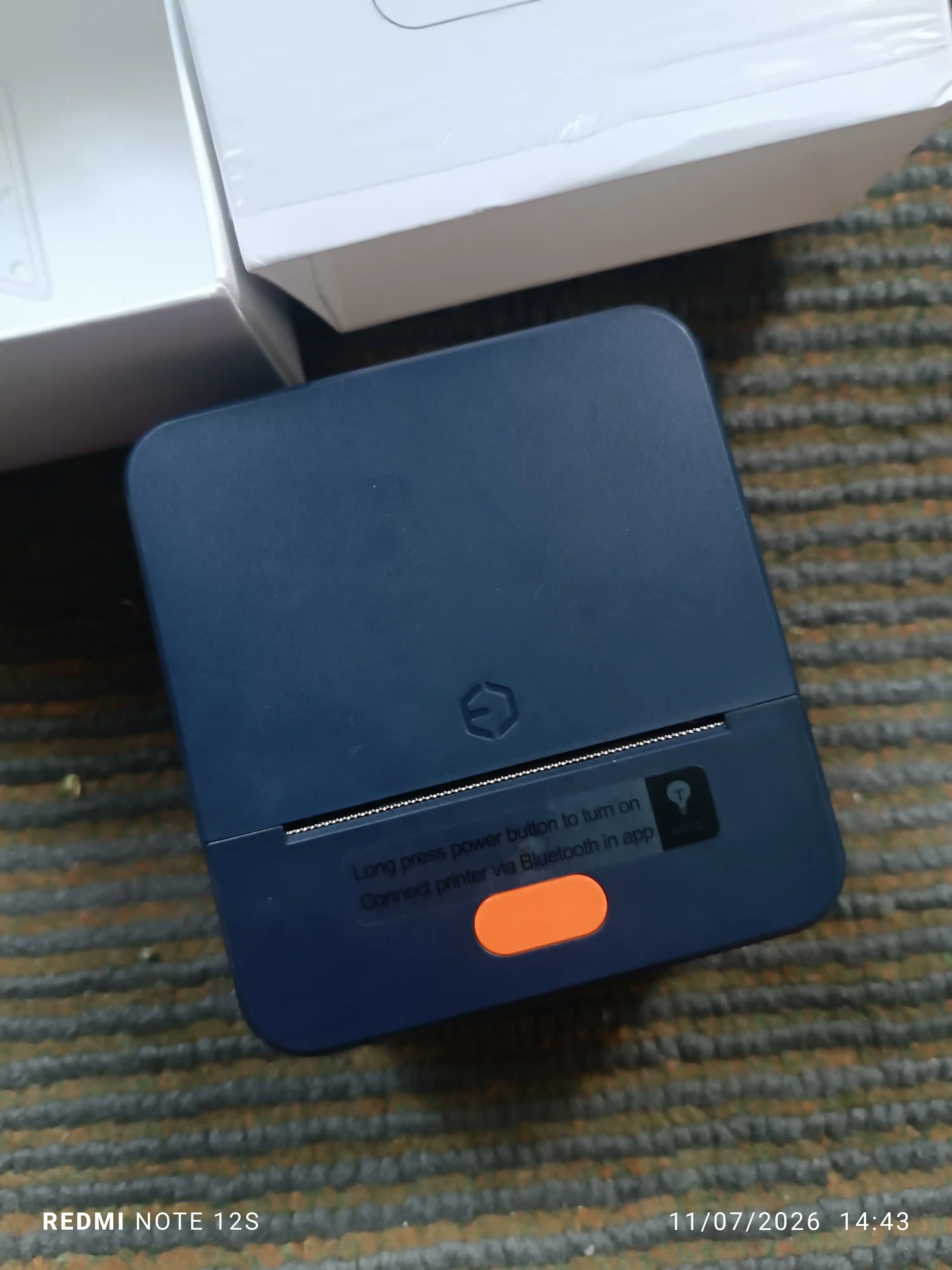 Bluetooth termal yorliq printeri iTech T1