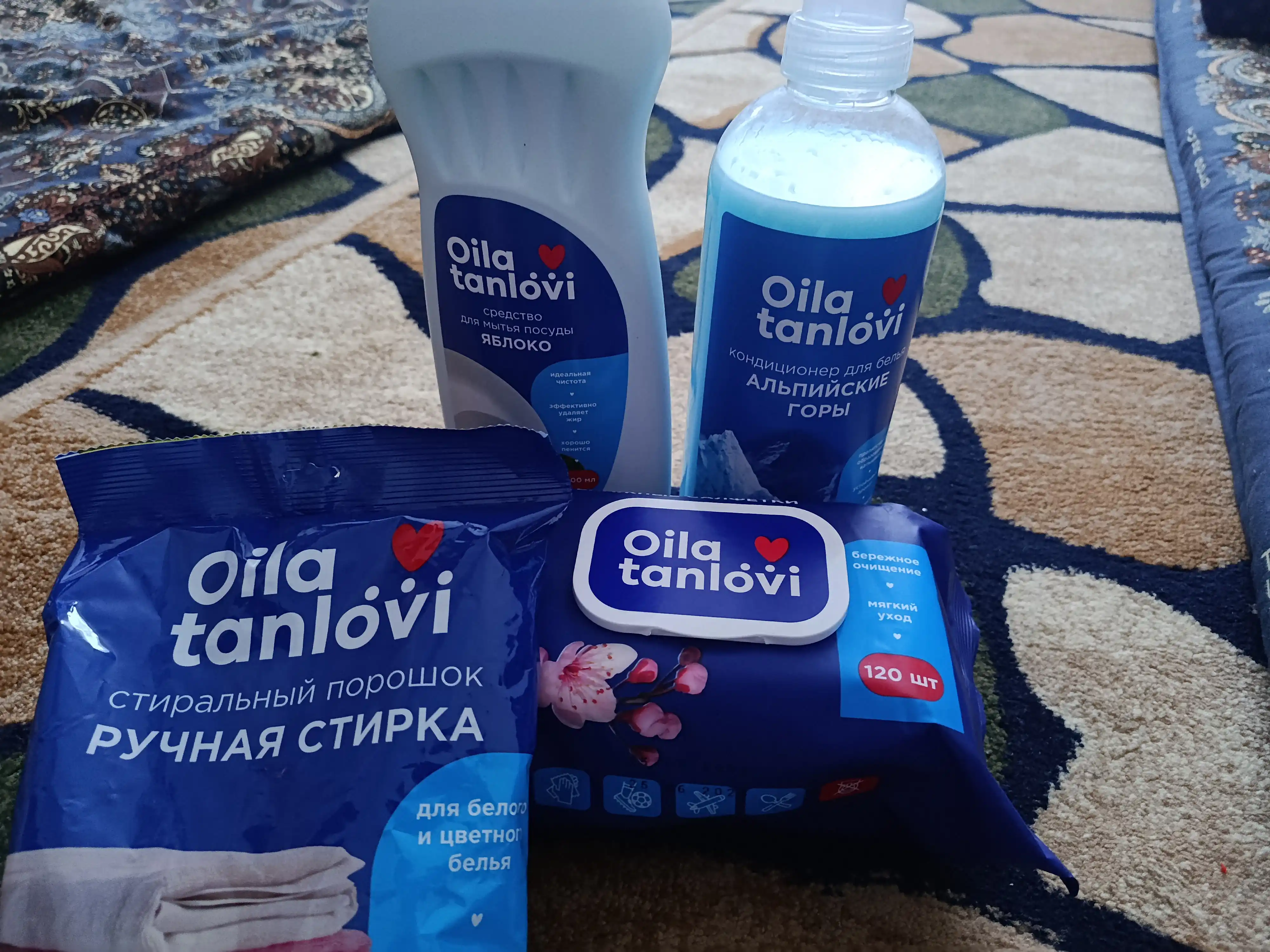 Kir yuvish kukuni Oila tanlovi "Bahor musaffoligi", qo'lda yuvish uchun, 450 g