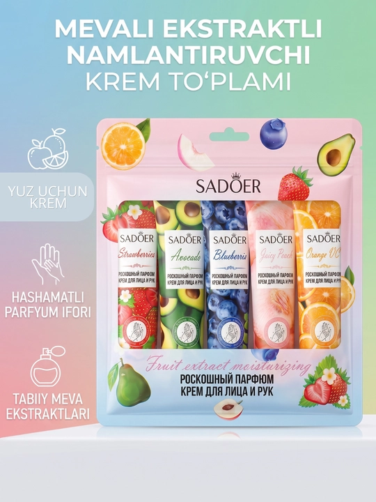 Yuz va qo‘l uchun kosmetika to‘plami, ayollar uchun sovg‘alar