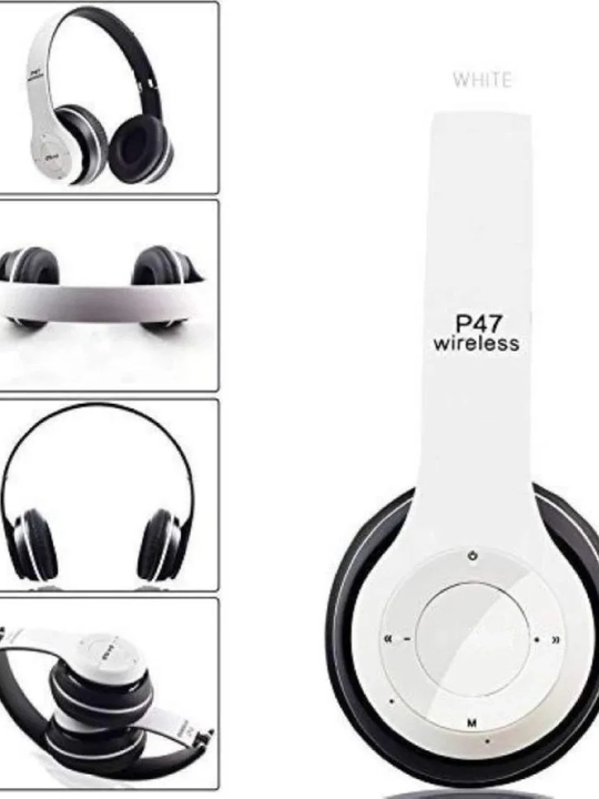 P47 Wireless Bluetooth Quloqchin – Stereo Ovoz, Mikrofon, TF Karta va AUX Ulanish