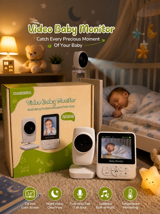 Video Baby Monitor — chaqalog'ingizni doimo nazorat qilish uchun qulay - 