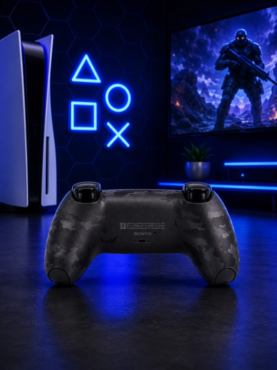 Беспроводной игровой геймпад PlayStation DualSense Camouflage для PS5