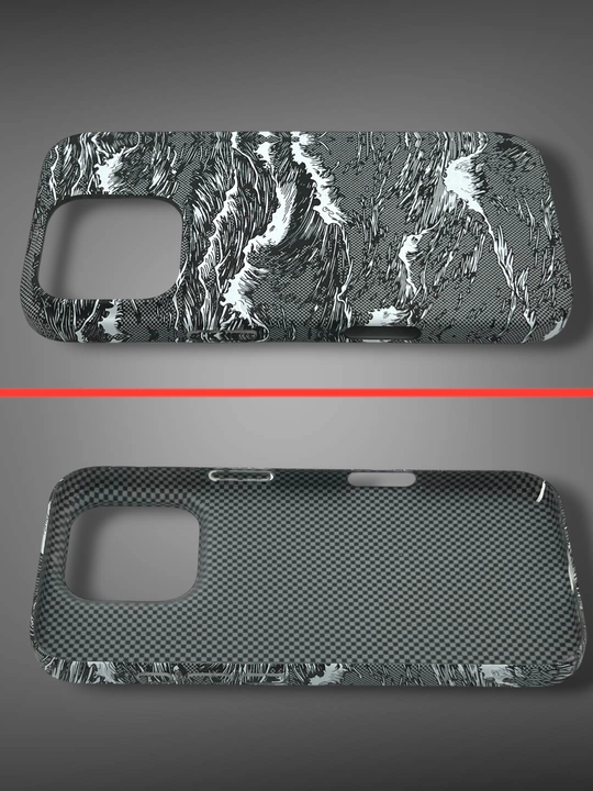 Chexol Iphone karbon 11/12/13/14/15/16/17/PRO va PRO MAX