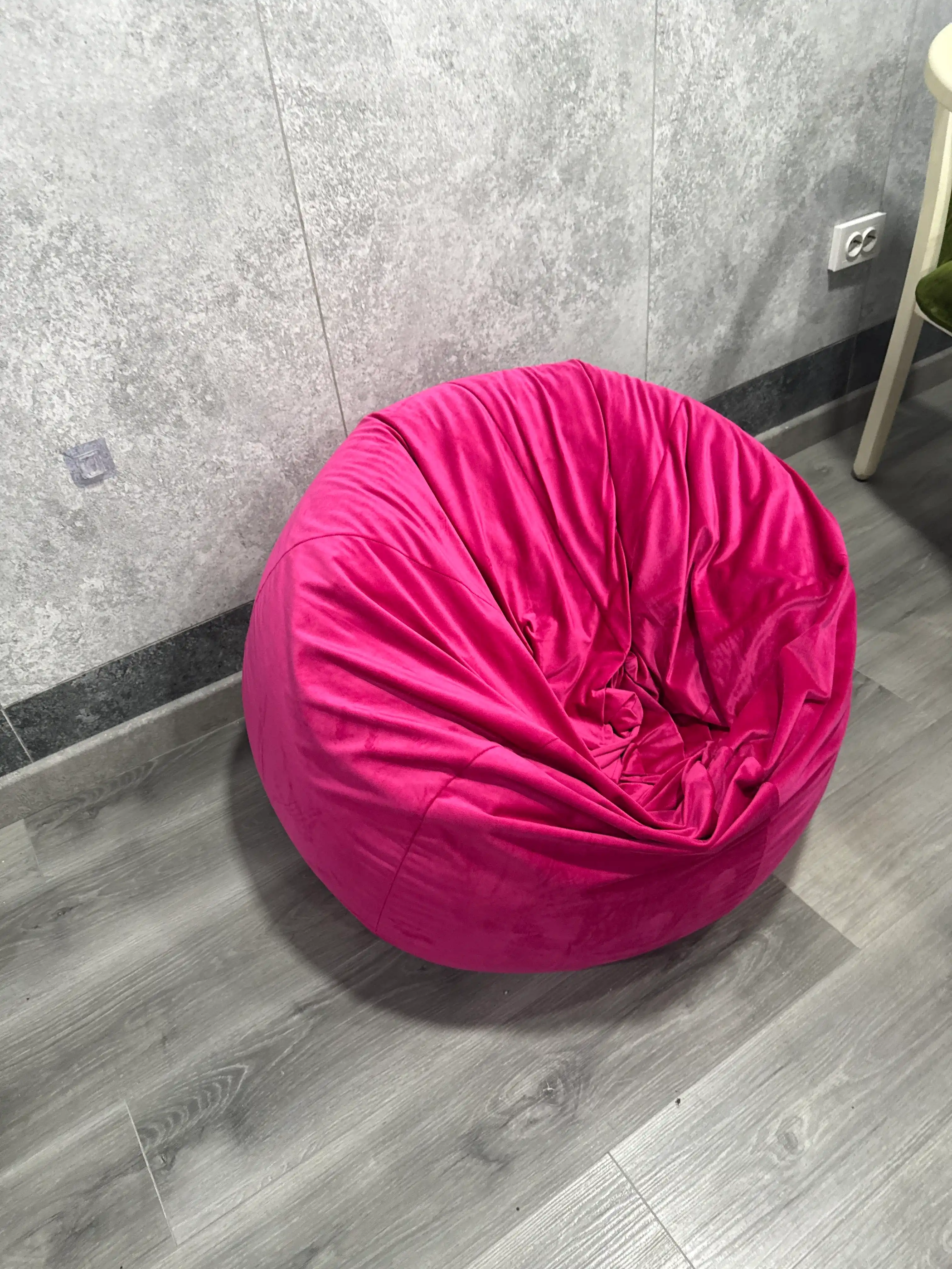 Kreslo meshok (qop) Beanbag, o'lchamli XXL, mebel veloridan