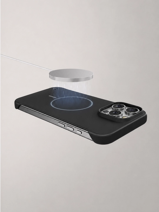 Тонкий и лёгкий матовый MagSafe-чехол, удобный в использовании без рамки, iPhone