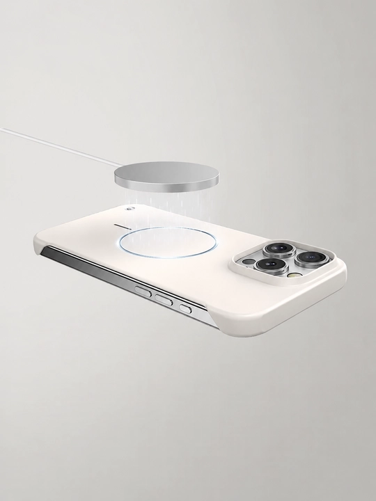 Тонкий и лёгкий матовый MagSafe-чехол, удобный в использовании без рамки, iPhone