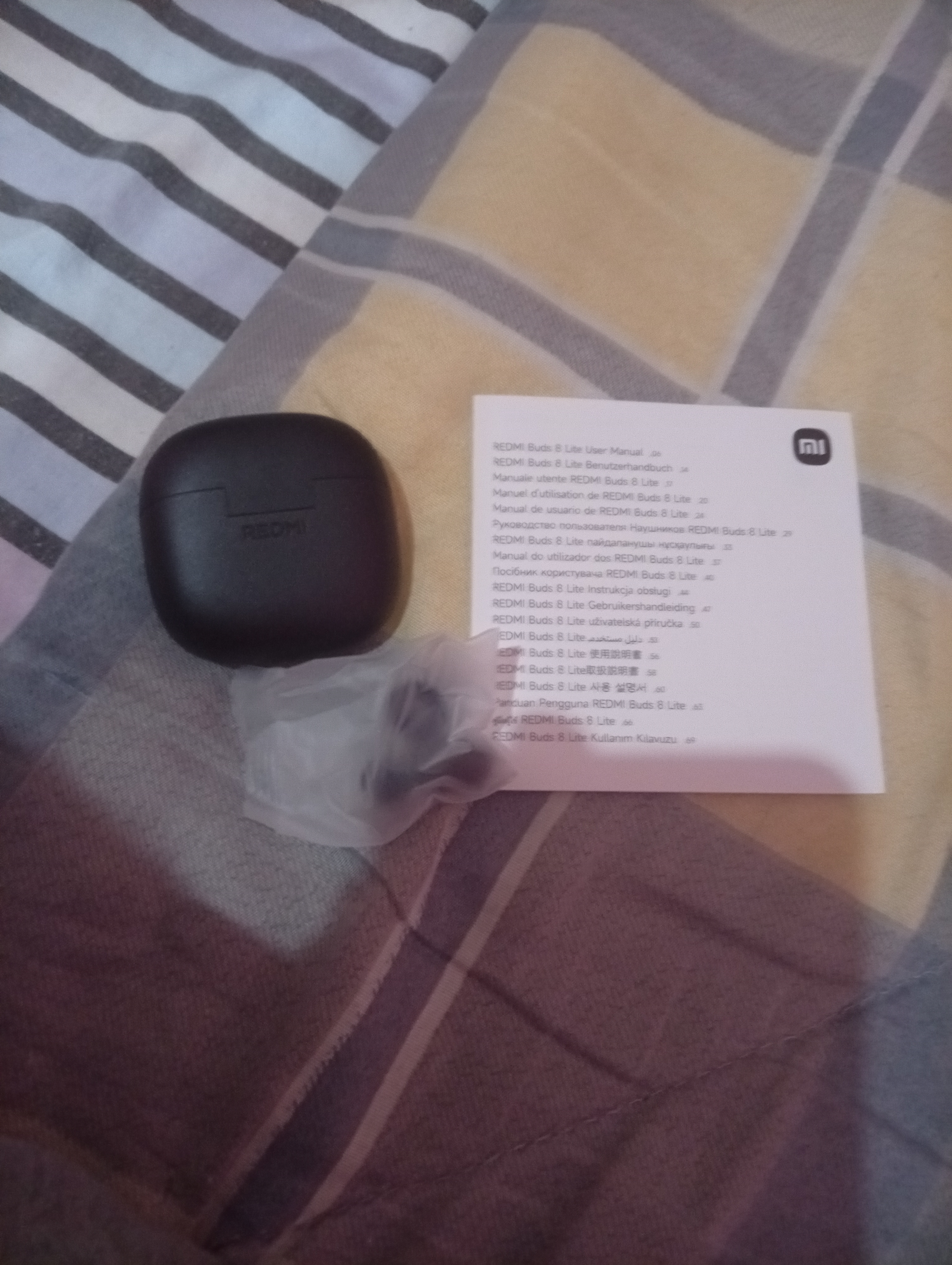 REDMI Buds 8 Lite quloqchini, ANC 42 dB, 2 mikrofon, 12,4 mm, 36 soatgacha