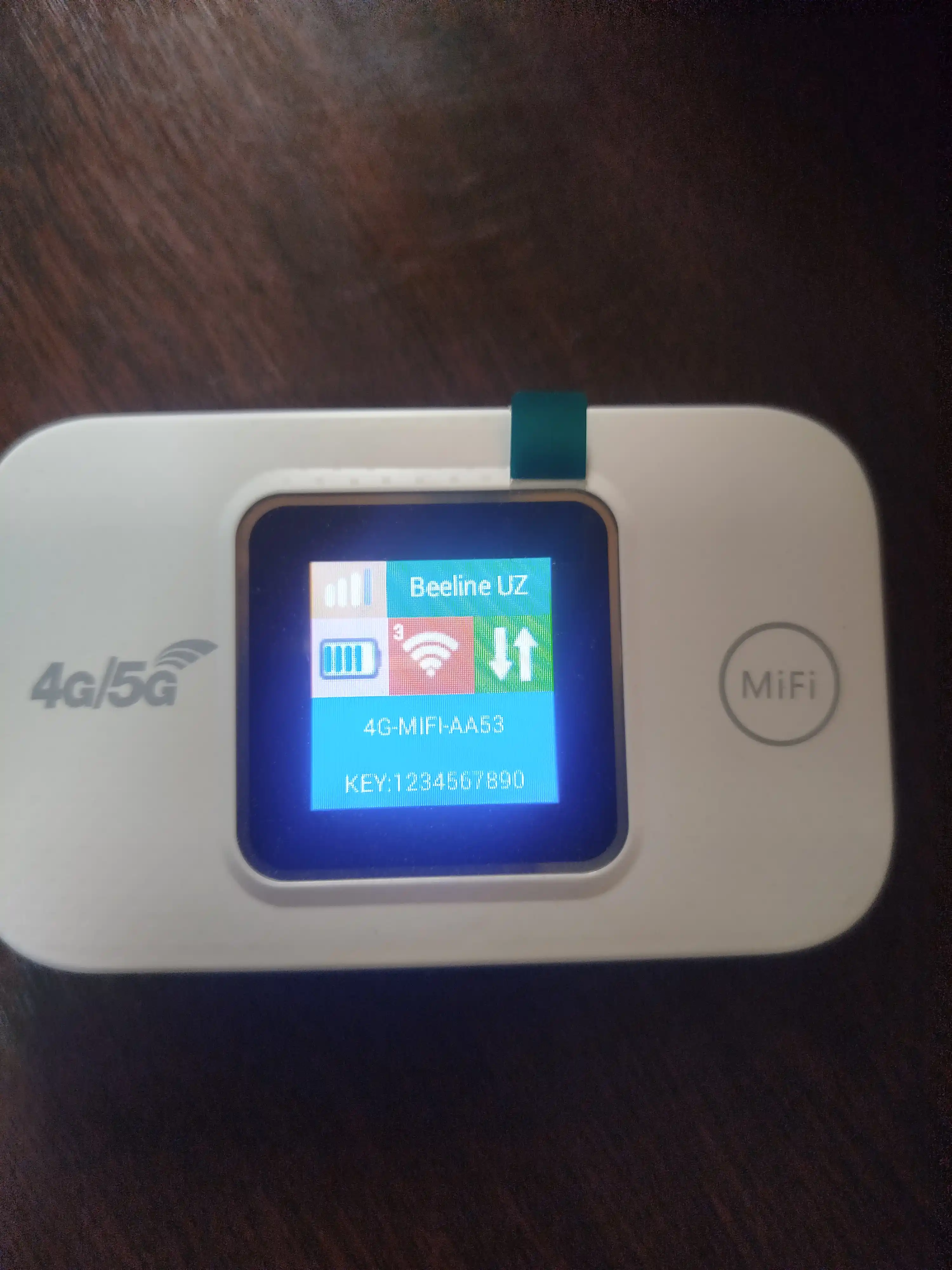 Portativ WiFi 4G LTE,SIM kartali modem,mobil internet,10 qurilma uchun,cho'ntak router
