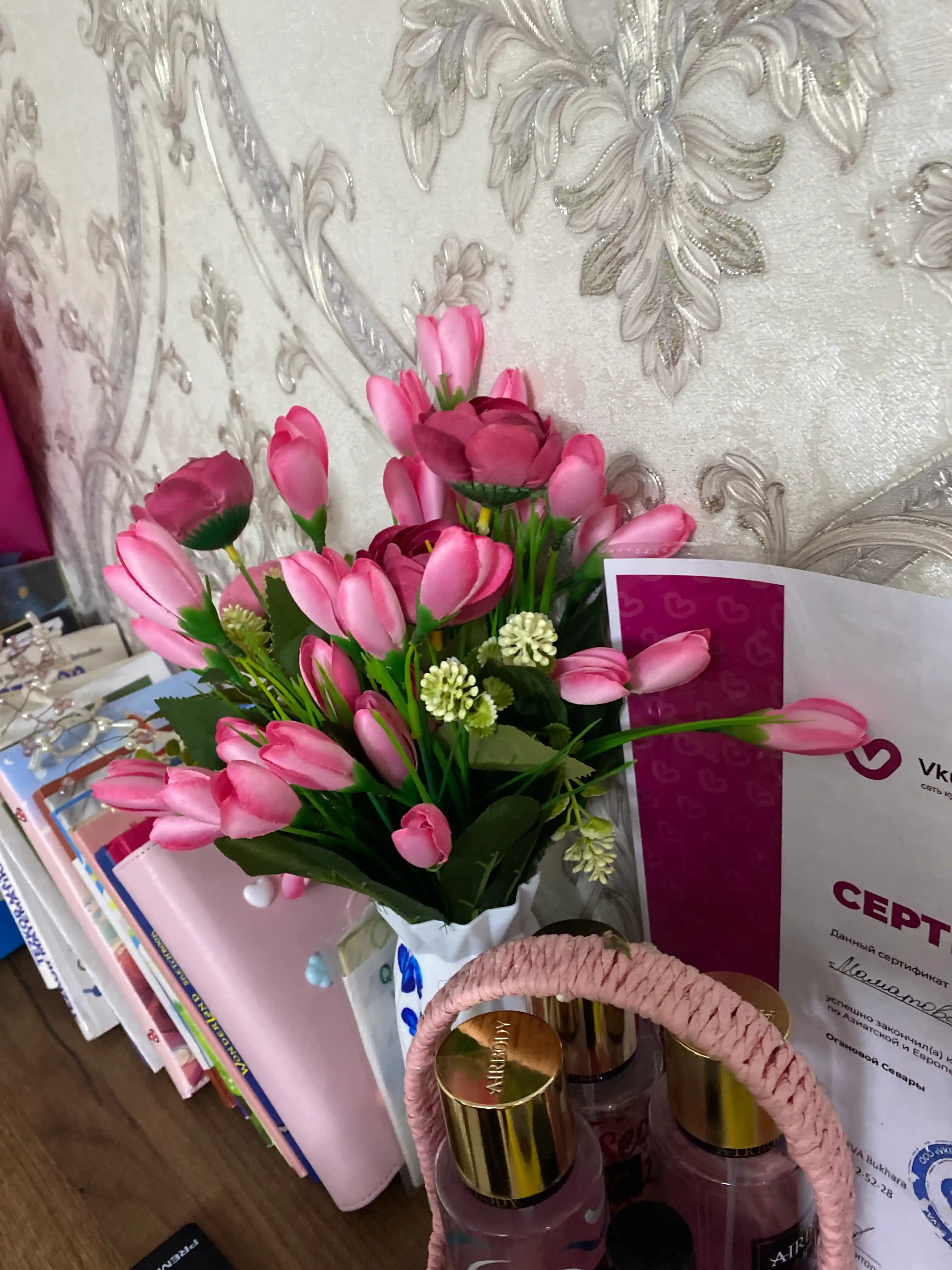 Искусственные цветы, для подарка, букетов и декора, 28-45 см