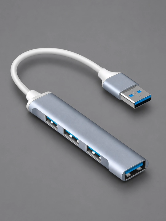 USB HUB 3.0 4 порта, USB-разветвитель, адаптер-удлинитель для компьютера и ноутбука