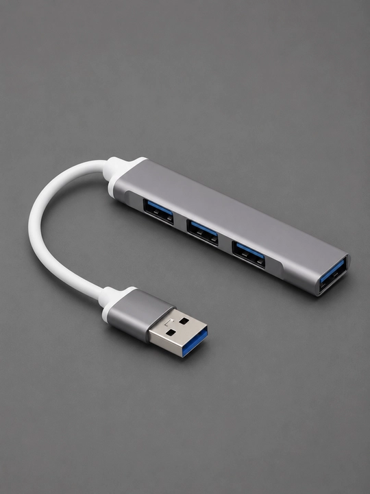USB HUB 3.0 4 порта, USB-разветвитель, адаптер-удлинитель для компьютера и ноутбука