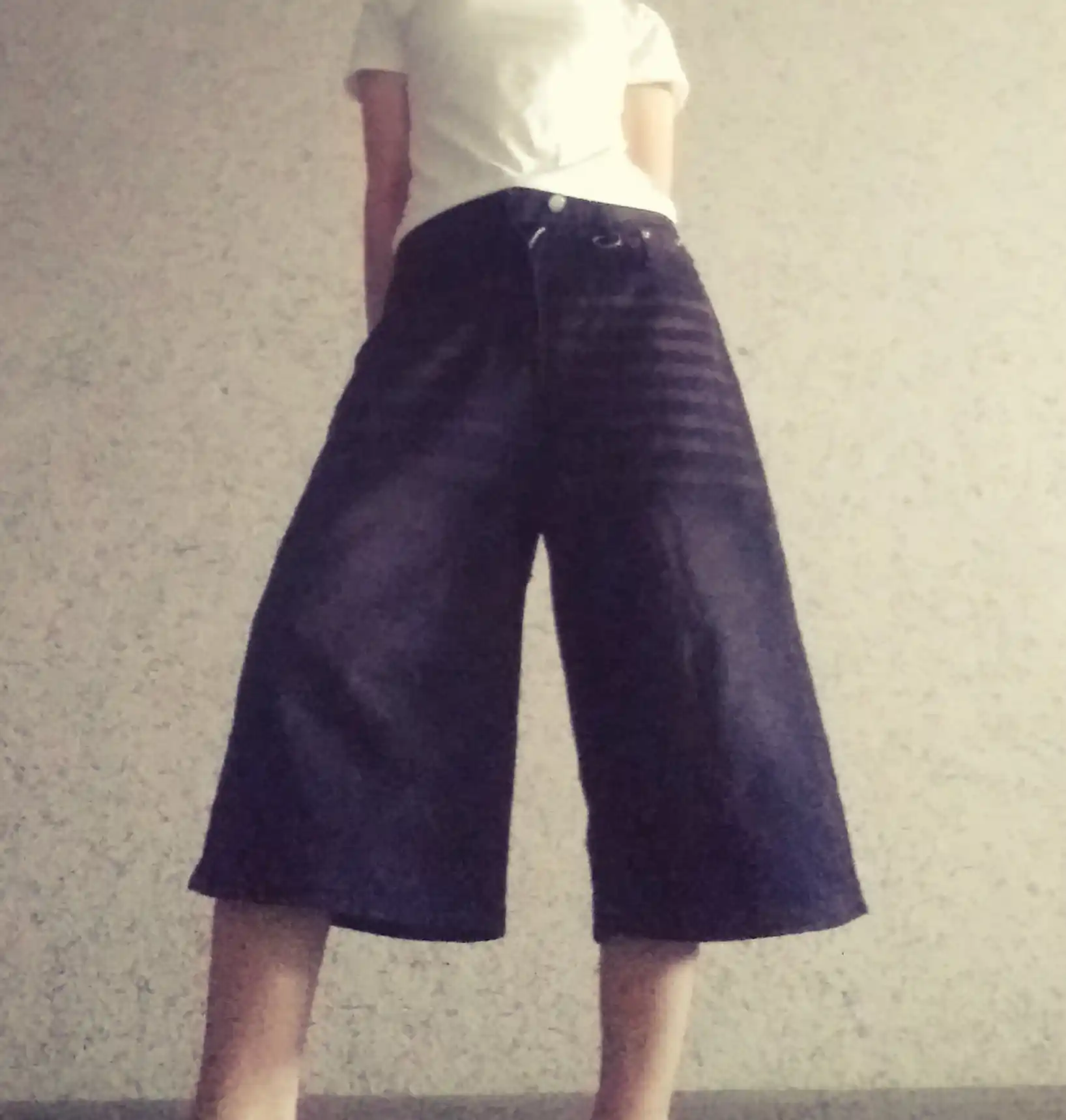 Джинсовые багги шорты милитари Y2K oversize унисекс GATit SWAG