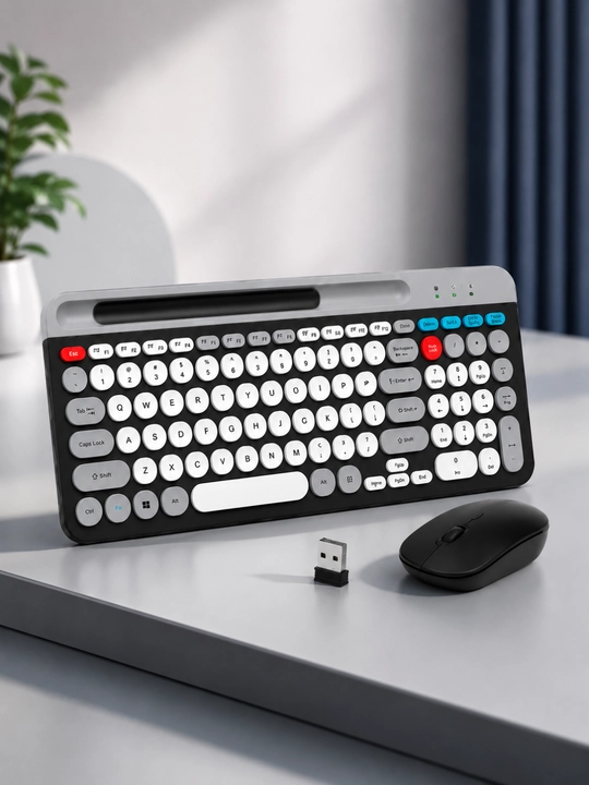 Беспроводной комплект клавиатуры и мыши ZYG-806 Bluetooth 2.4G USB