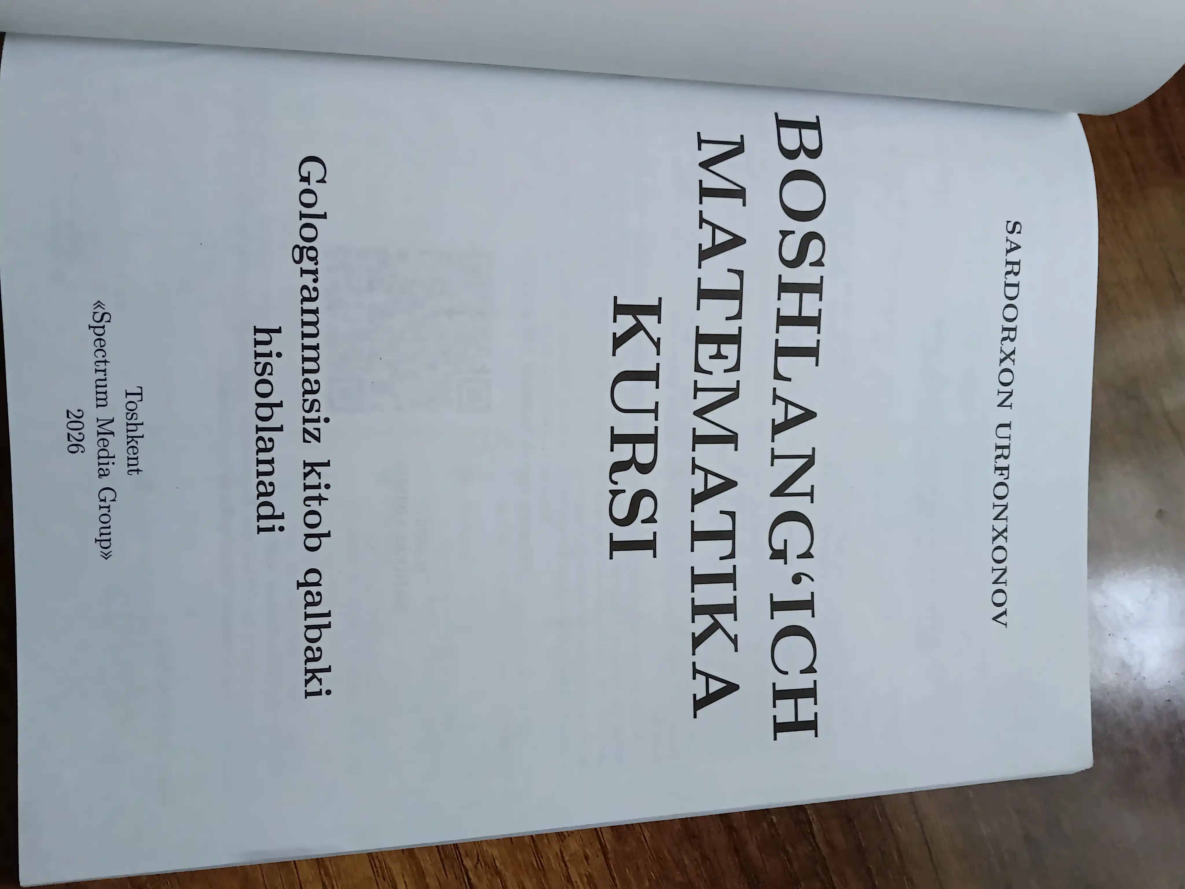 Boshlang'ich matematika kursi