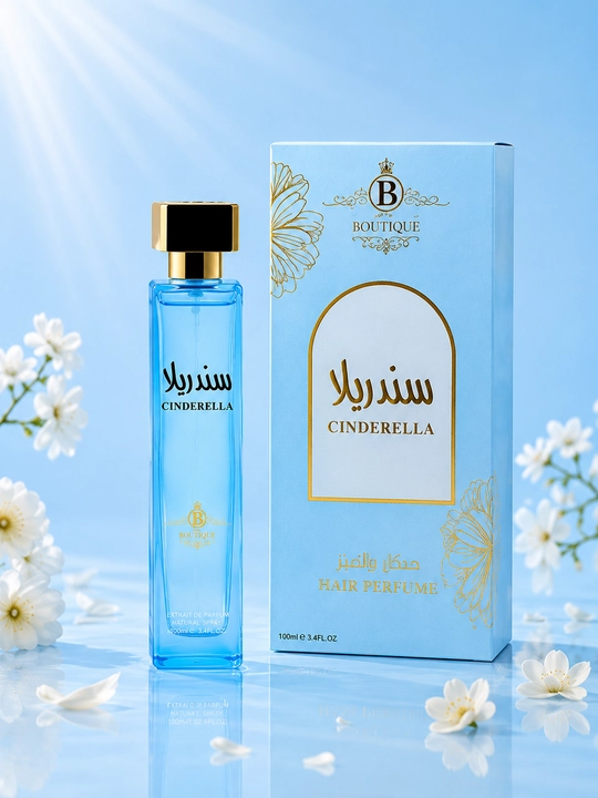 Cinderella soch atiri 100 ml ayollar uchun hair perfume