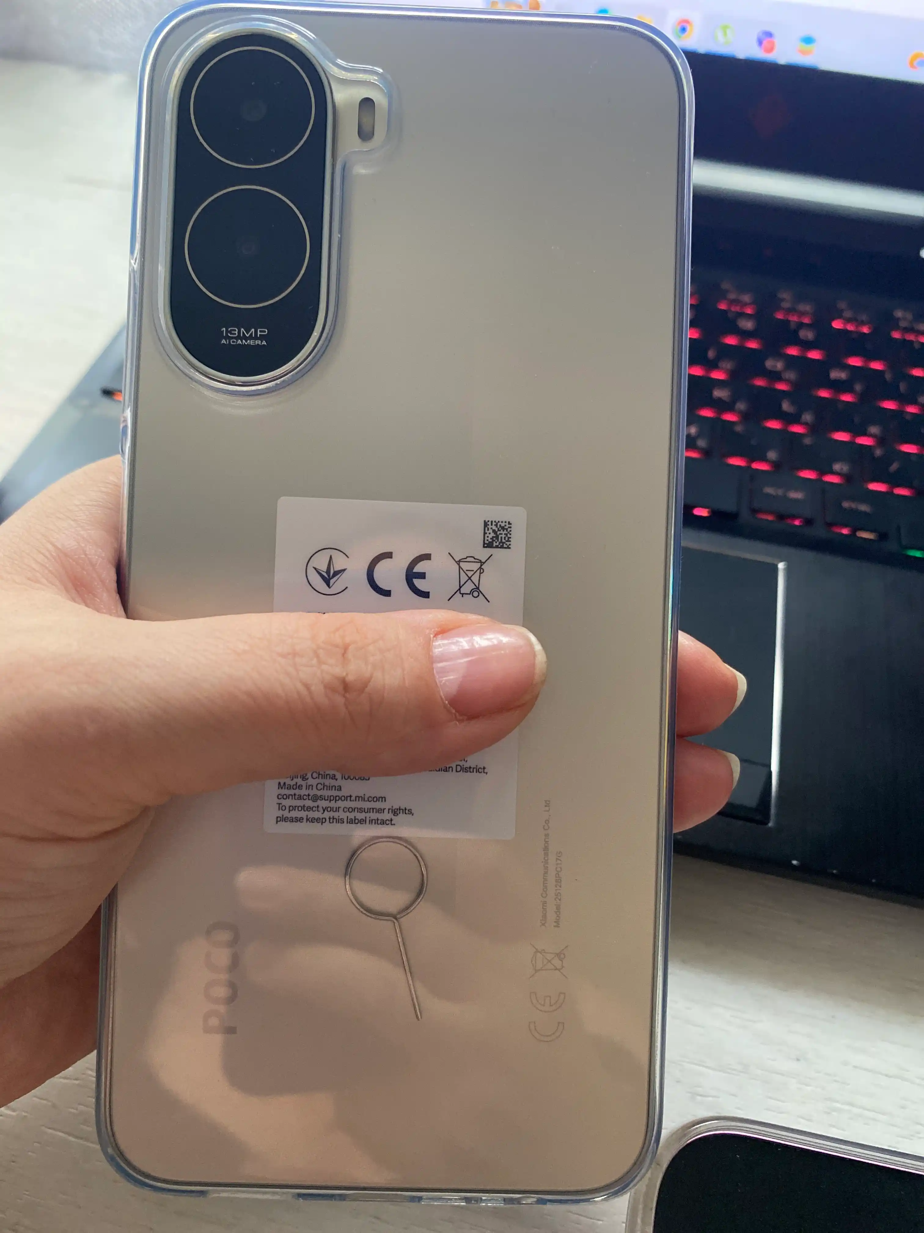 Смартфон POCO C81 Pro, 6000 мАч (тип.), 6.9", 13Мп