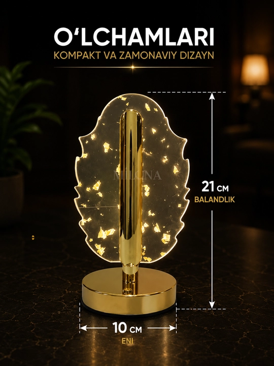 Stol lampasi LED dekorativ svetilnik tungi chiroq yotoqxona uchun svitilnik zamonaviy USB