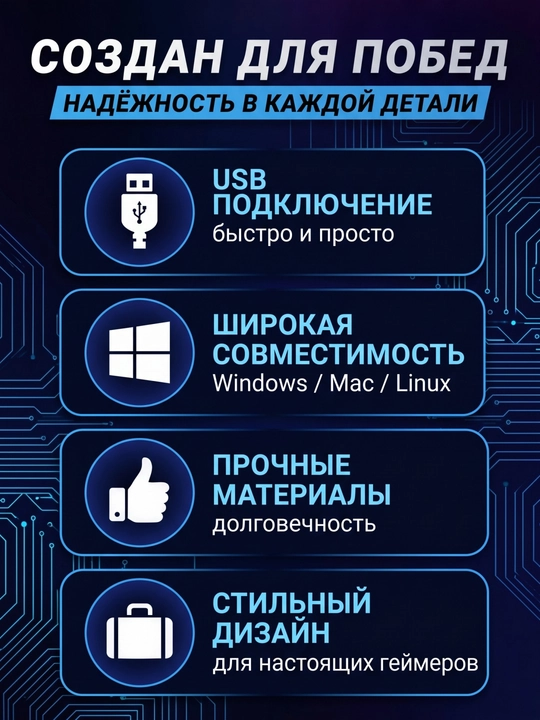 Гровой набор 4 в 1 клавиатура мышь гарнитура коврик SADES с подсветкой USB