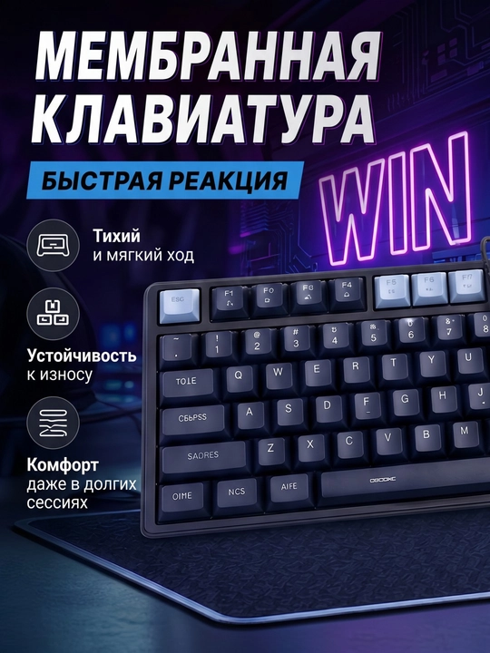 Гровой набор 4 в 1 клавиатура мышь гарнитура коврик SADES с подсветкой USB