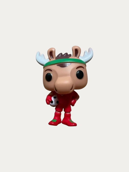Kolleksion haykalcha, mualliflik varianti, Funko Pop uslubida, futbolchi, suvenir