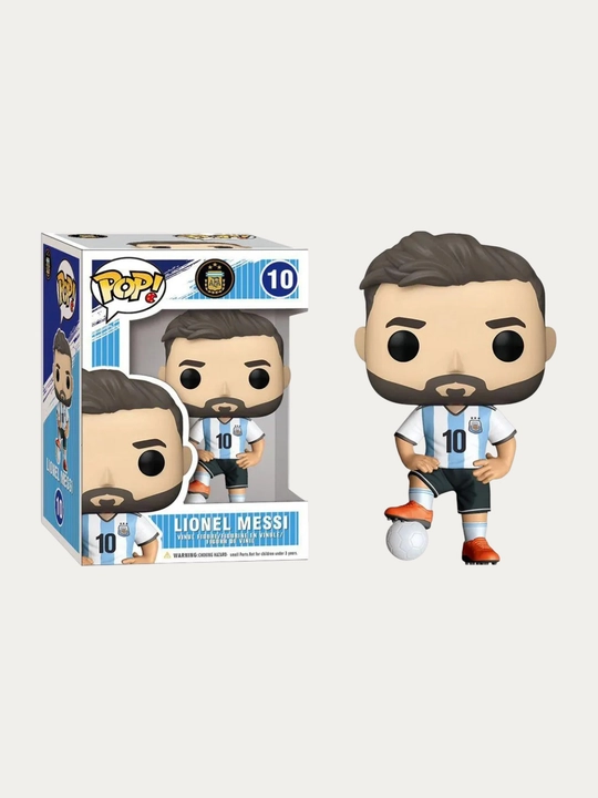 Фигурка коллекционная, авторская вариация, Funko Pop, футболист Месси, Роналду, Мбаппе, Ямаль