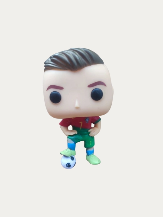 Kolleksion haykalcha, mualliflik varianti, Funko Pop uslubida, futbolchi, suvenir