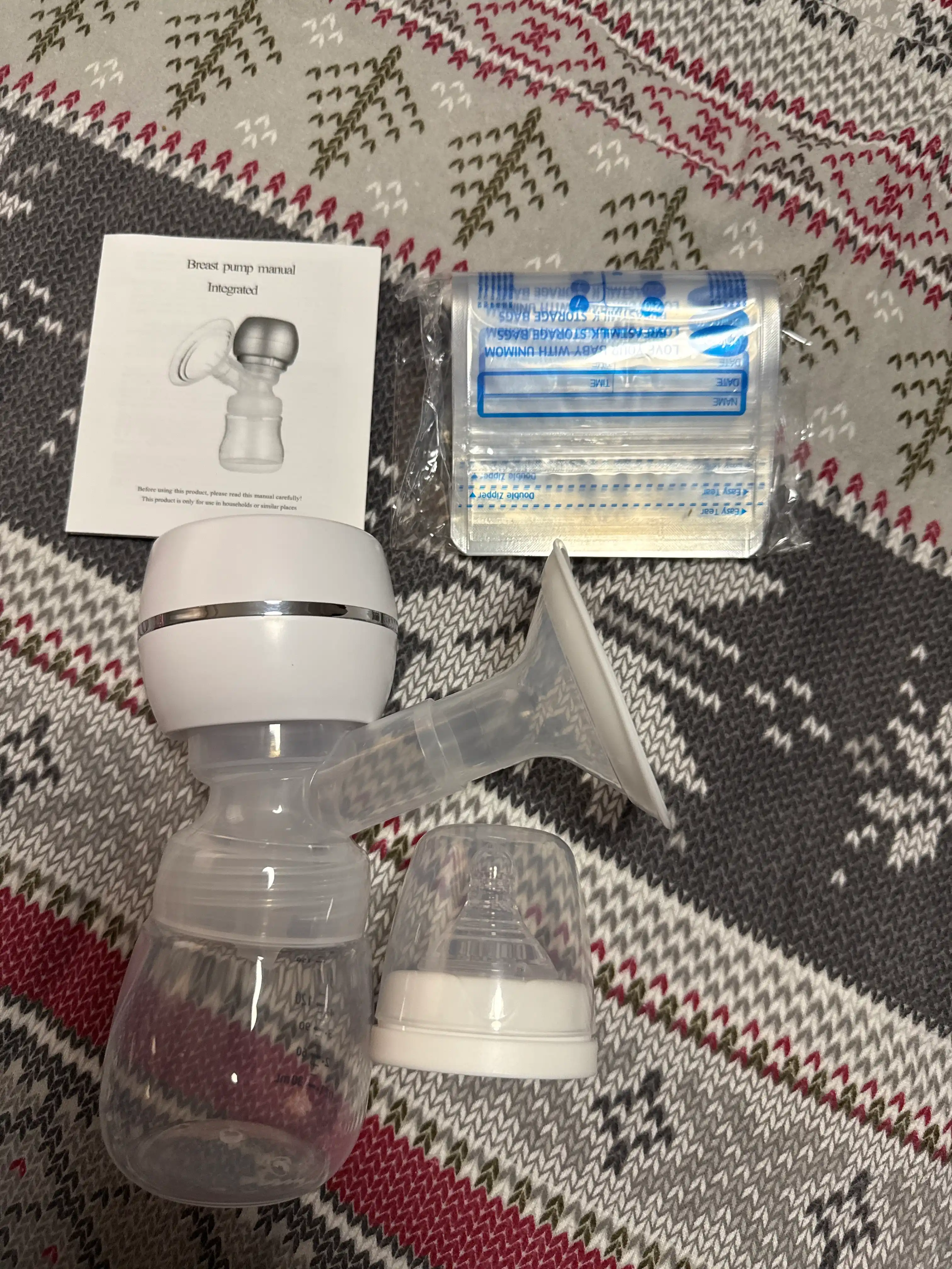 Elektr sut so‘rg‘ich, simsiz, onalar uchun, massaj uchun, sut uchun paketlar bilan