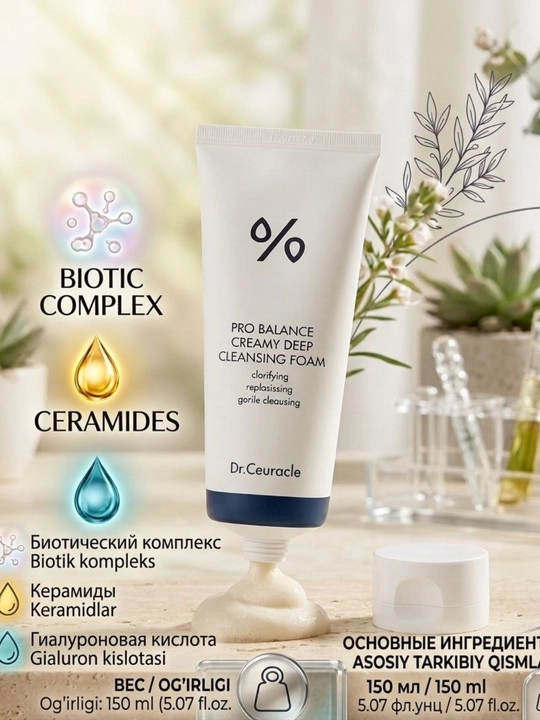 Очищающее средство, пенка для умывания, лёгкая, пенящаяся, для женщин и девушек