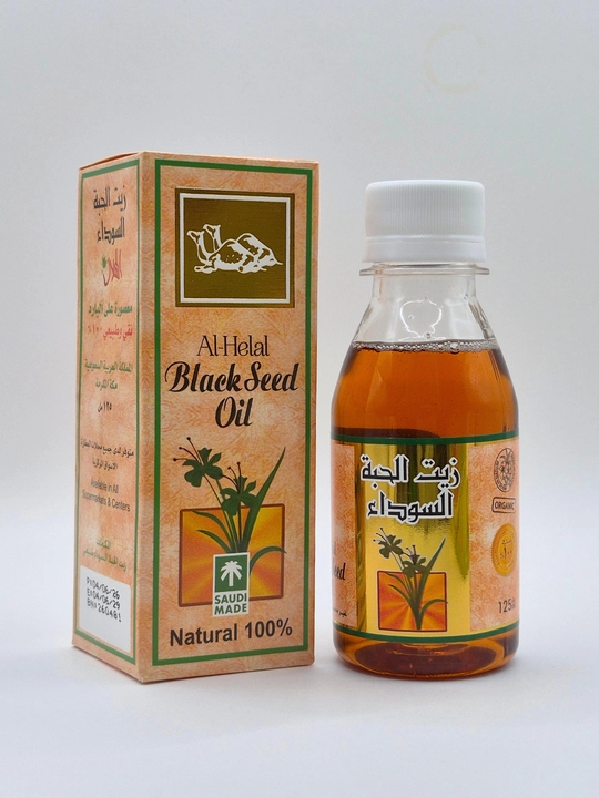 Tabiiy sedana yog'i Al-Helal Black Seed Oil, 100% sovuq siqim, Saudiya Arabistoni, 125 ml - 