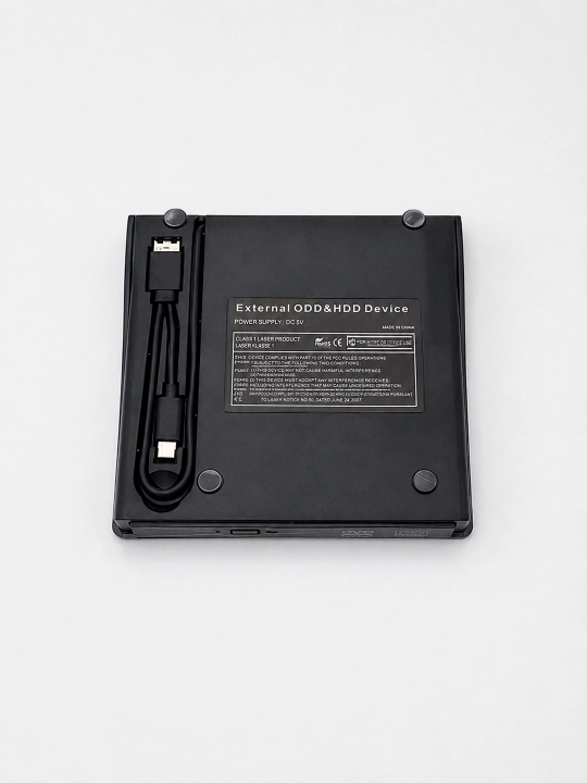 USB 3.0 Type-C tashqi DVD/CD disk yurituvchi, noutbuk va kompyuter uchun, o‘qish va yozish