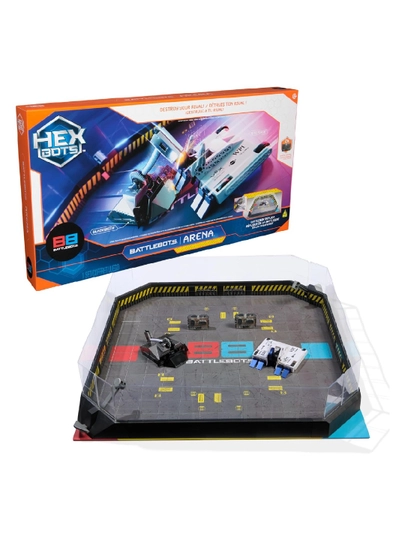 HEXBUG BattleBots Blacksmith va Minotaur jangovar robotlar to‘plami arena bilan