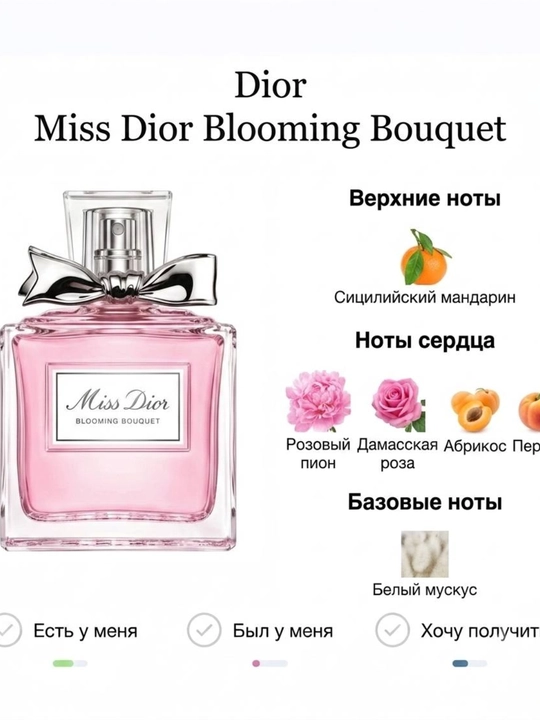 Ayollar atiri, Miss Blooming Bouquet, duxi ayollar uchun  100 ml, ayollarga sovg'a