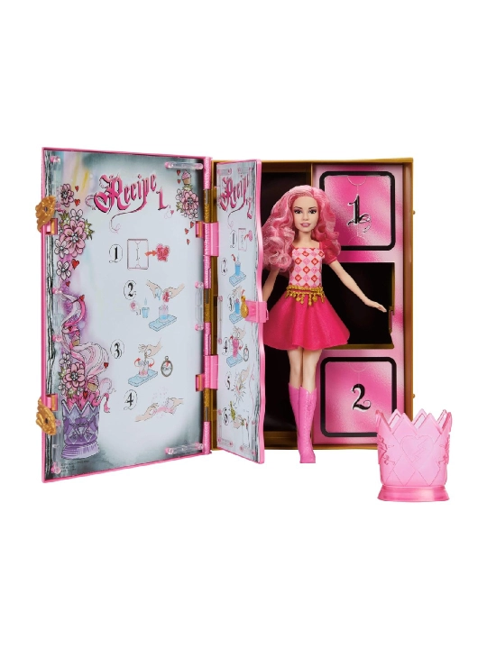 Mattel Disney Descendants Волшебная книга с куклой и аксессуарами, игровой набор