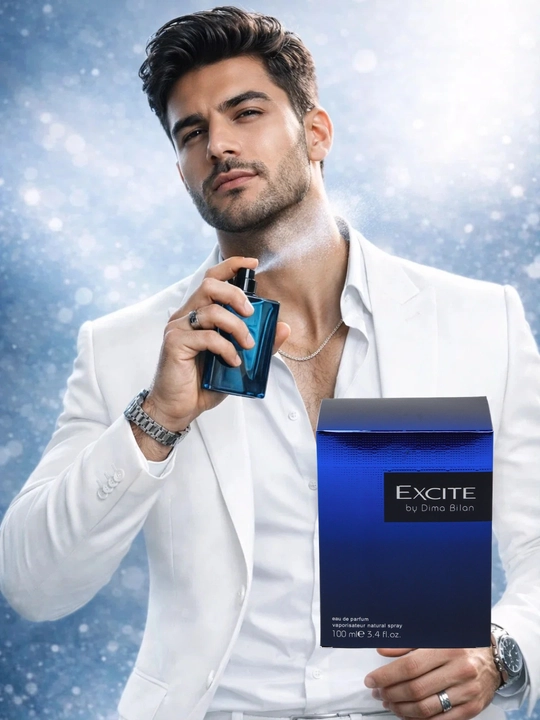 Excite by Dima Bilan, Erkaklar atiri, erkaklar uchun parfyum suvi 100 ml - 