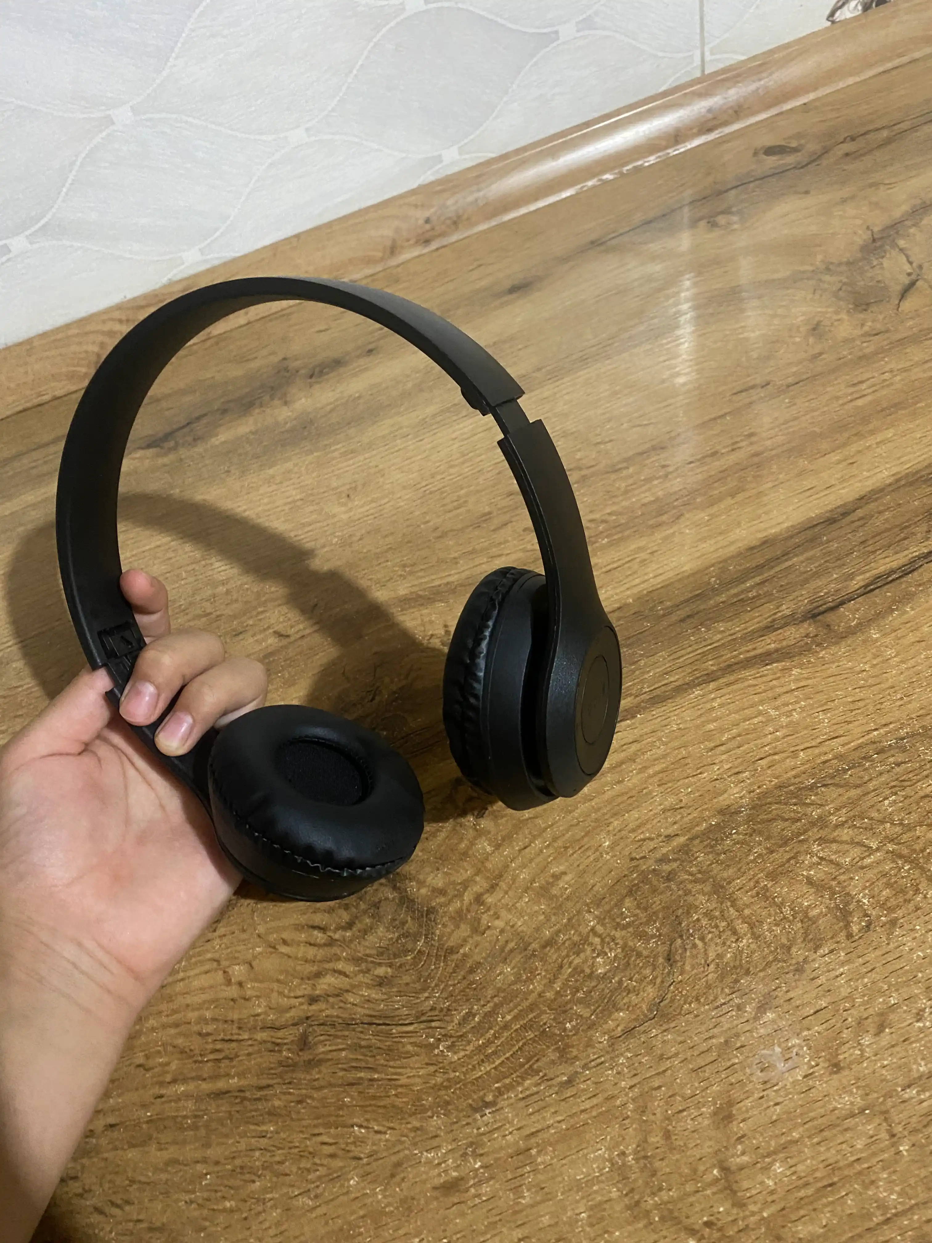 Simsiz quloqchinlar P47, Bluetooth 5.0, yig'iluvchan, mikrofon bilan, shovqinsiz