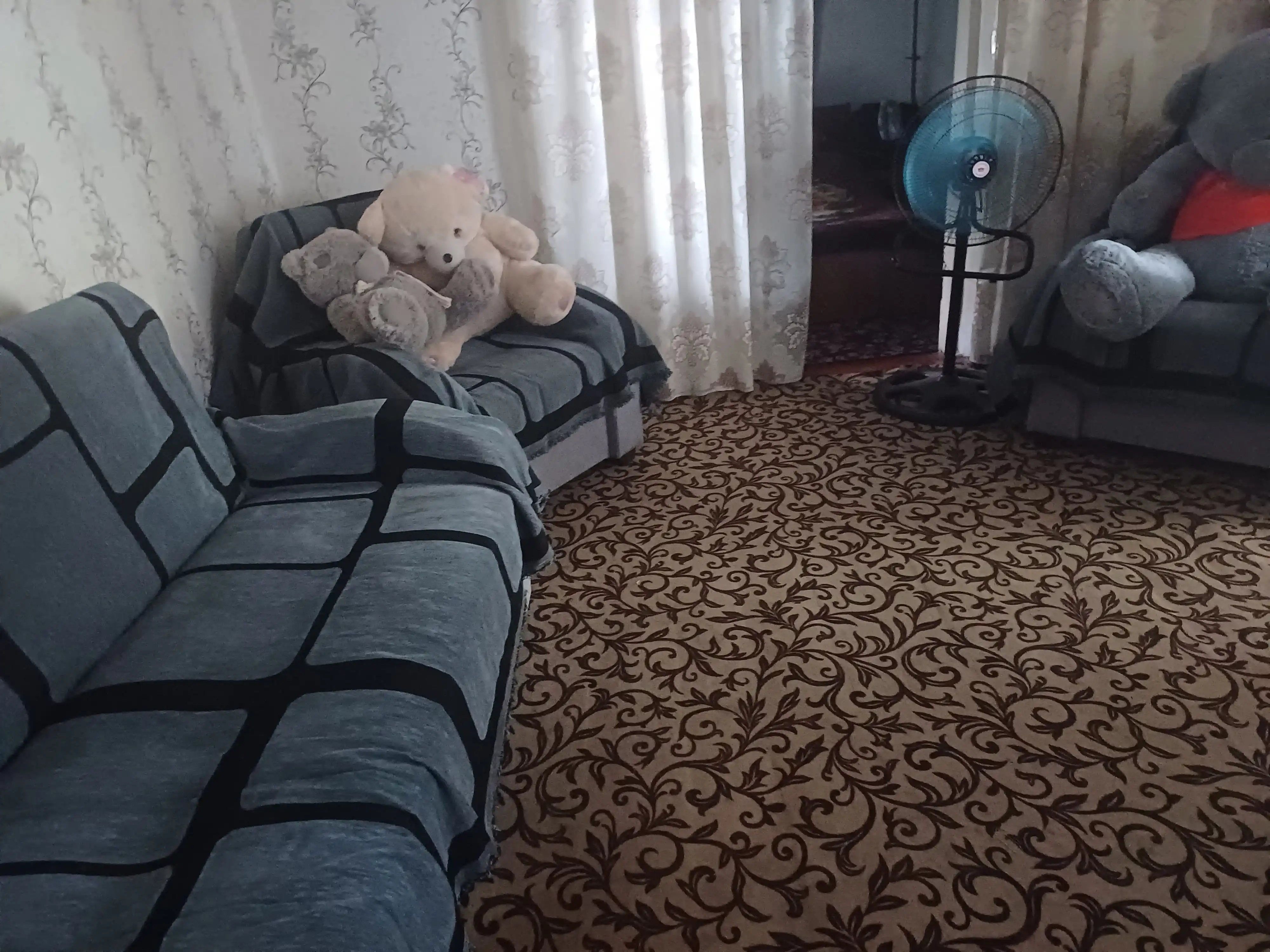 Divan va kreslo uchun universal chexol, nakidka, pled, divandek, 180*200, 280*200 sm
