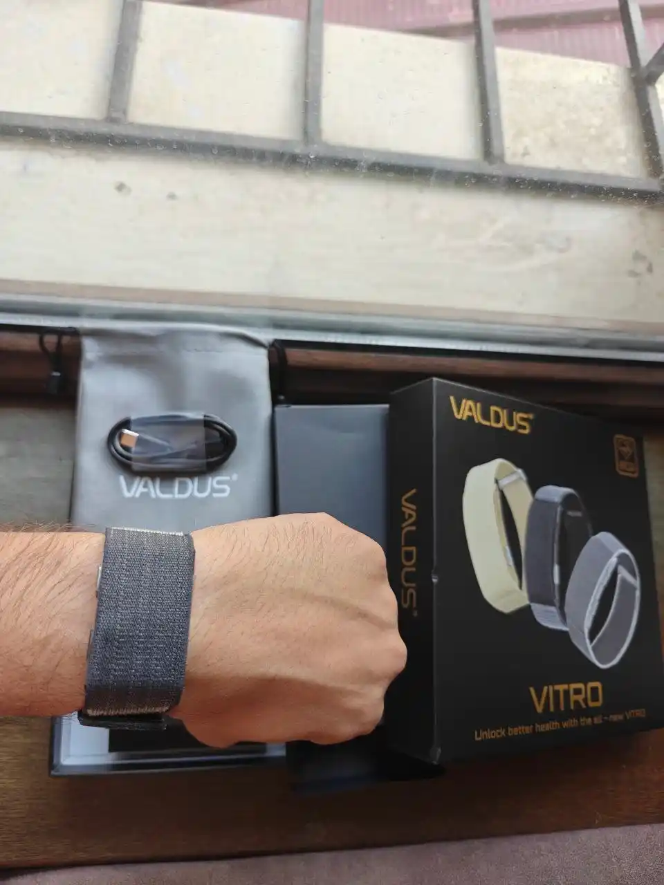 VALDUS VITRO ECG, фитнес-браслет с ЭКГ, пульсометром, SpO₂, мониторингом сна
