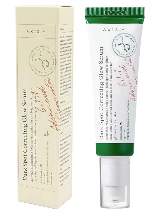 Сыворотка для лица Axis-Y от пигментных пятен и постакне с ниацинамидом, серум - 