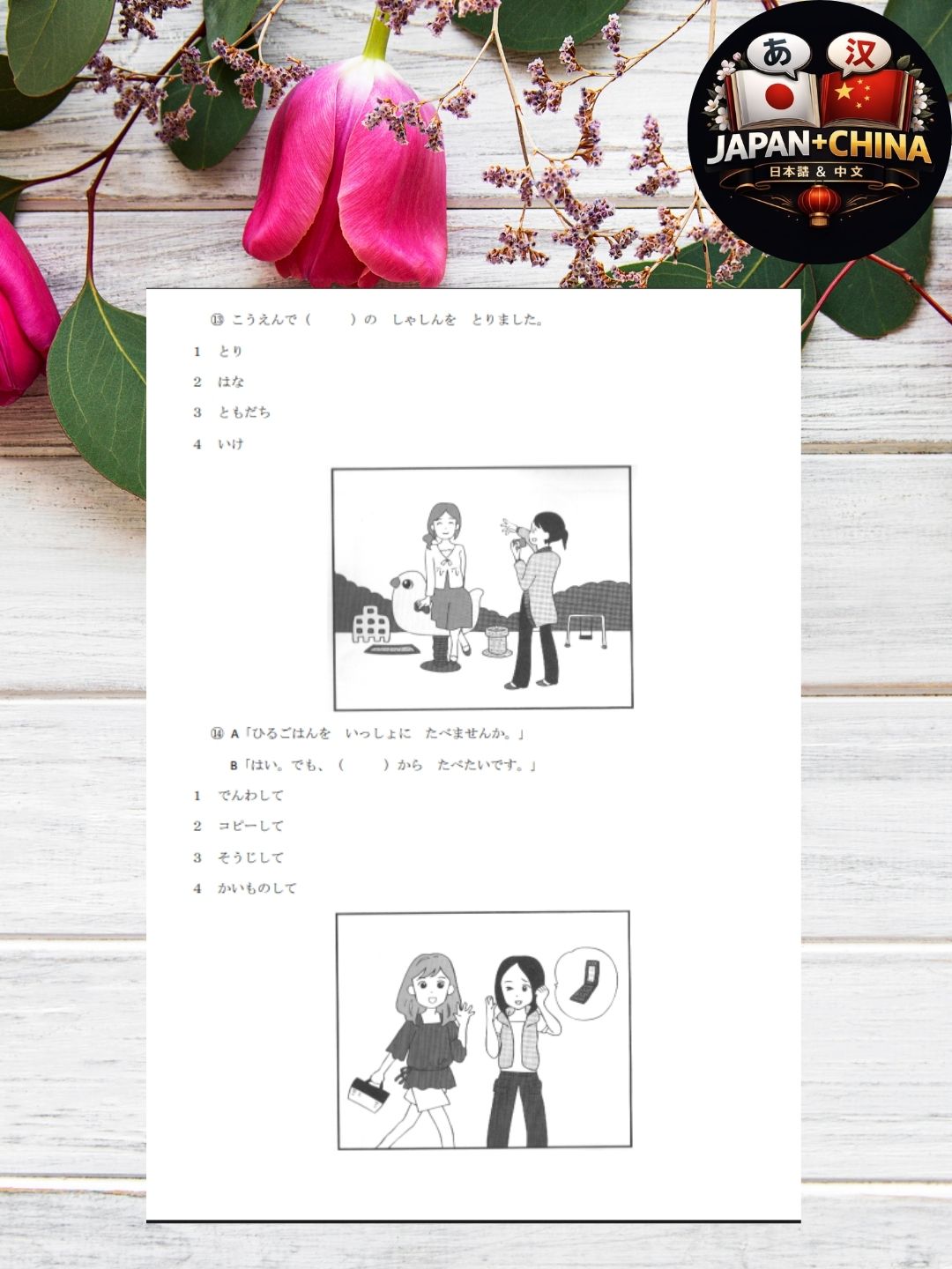 Книга JLPT N5 по японскому языку – Грамматика, Лексика, Чтение и Аудирование