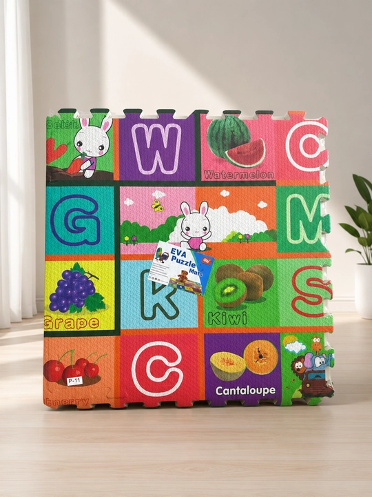 Складной игровой коврик для детей 120×120 см