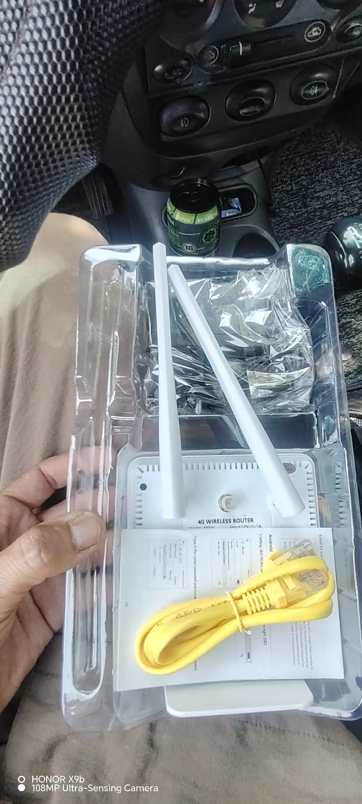 Modem 4G Corex CPE-903 A9SW, Wi-Fi router, SIM karta uyasi bilan, 2 antenna