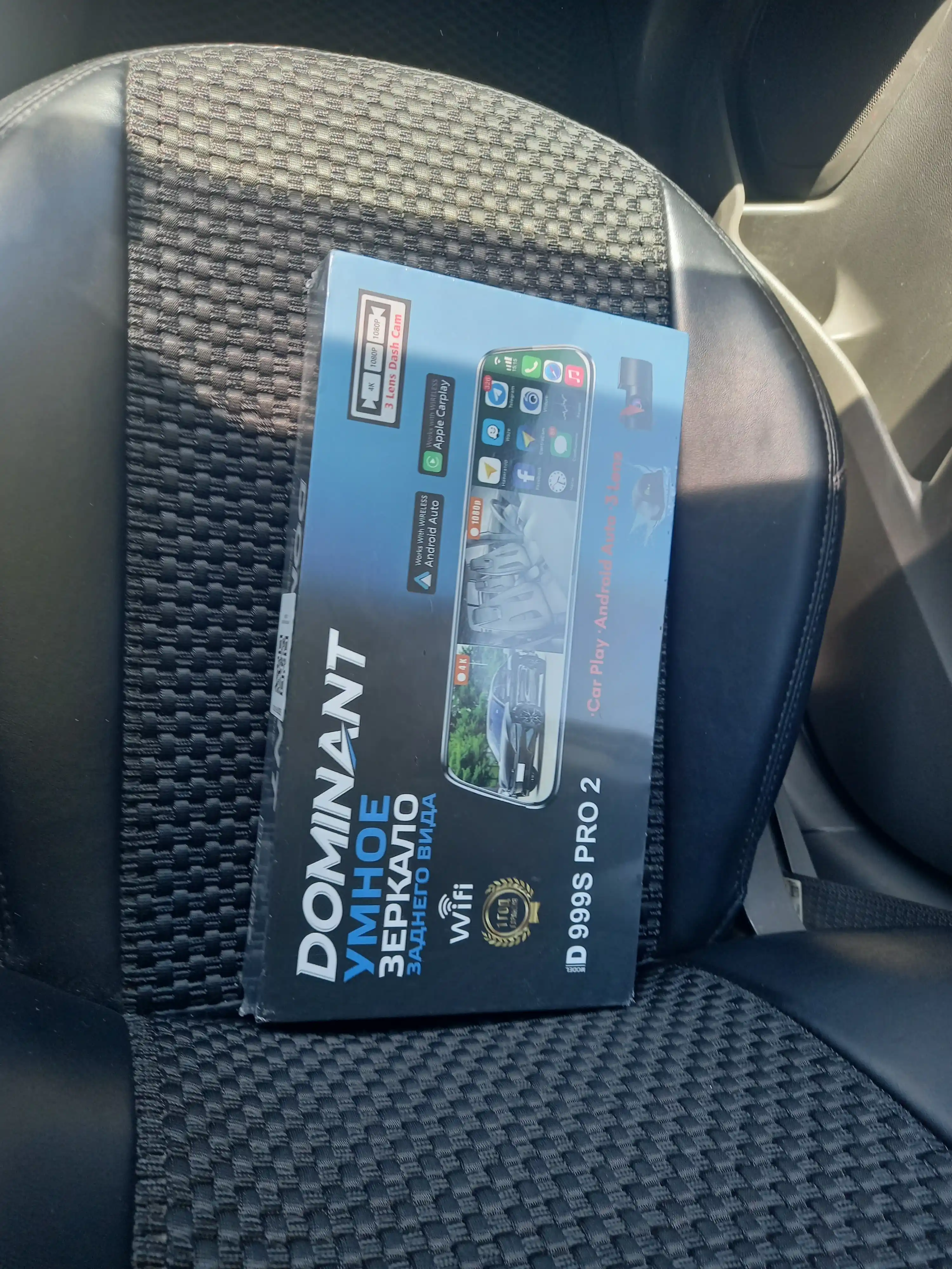 Видеорегистратор Dominant D999S PRO-2 Wifi 4К ultra hd 3 камеры