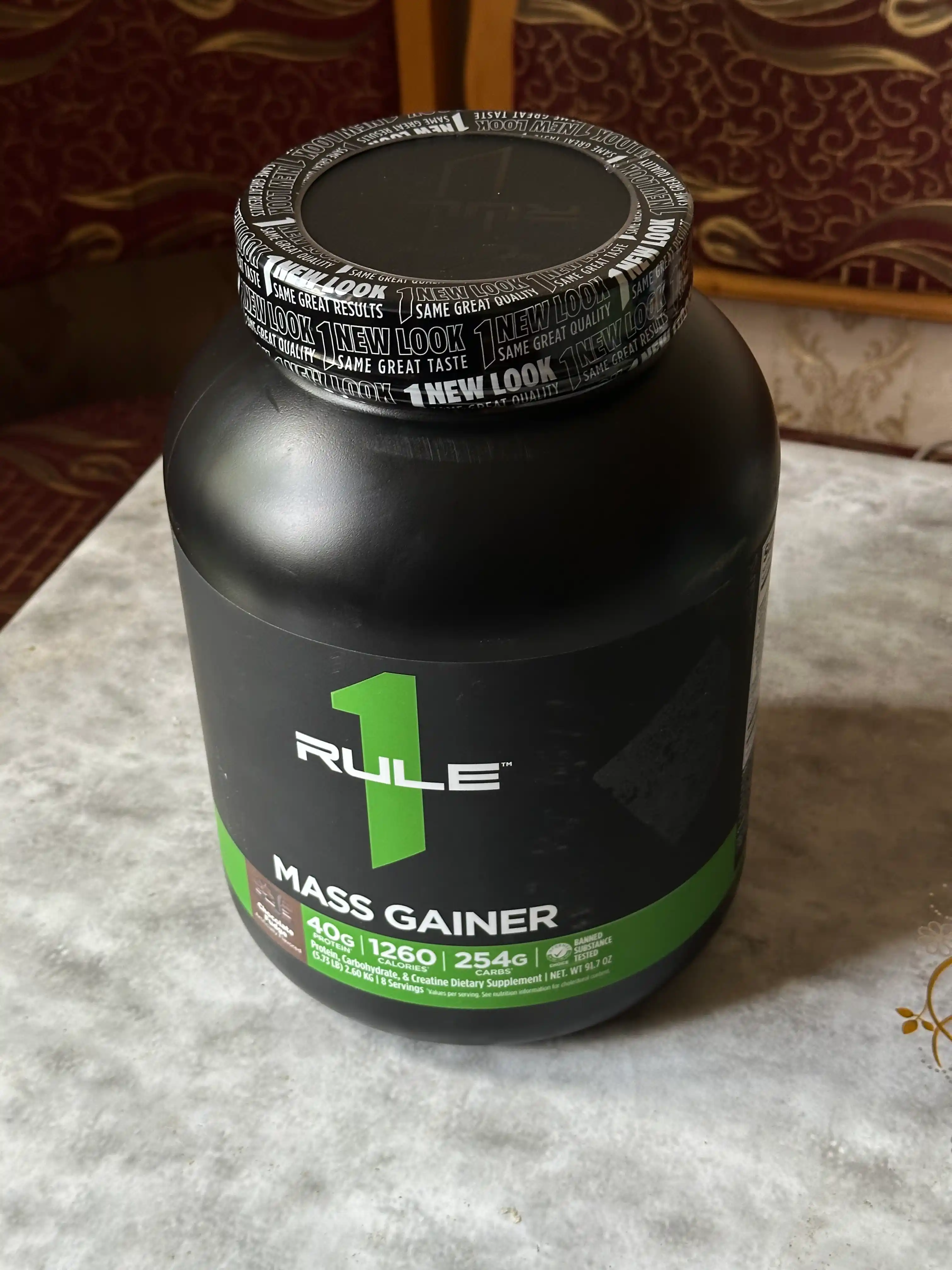 Rule 1 Gainer, R1 LBS - Chocolate Fudge, R1, 2.7 кг - шоколадная помадка